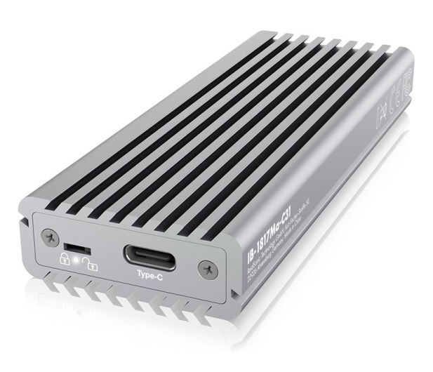 ICY BOX Obudowa do dysku M.2 NVMe (USB-C, M-Key) IB-1817Ma-C31 - 525274 - zdjęcie